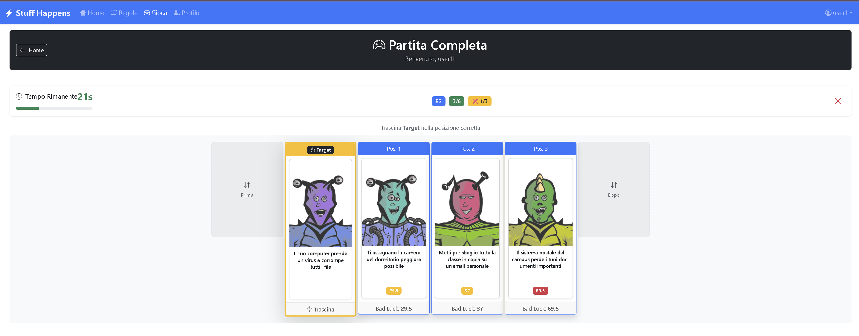 Stuff Happens Card Game